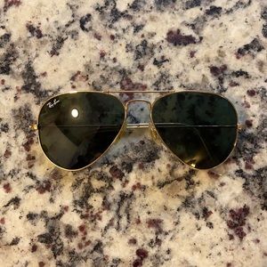 Authentic Ray-Ban Polarized Aviators